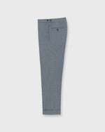 Load image into Gallery viewer, Side-Tab Dress Trouser in Slate Tropical Wool
