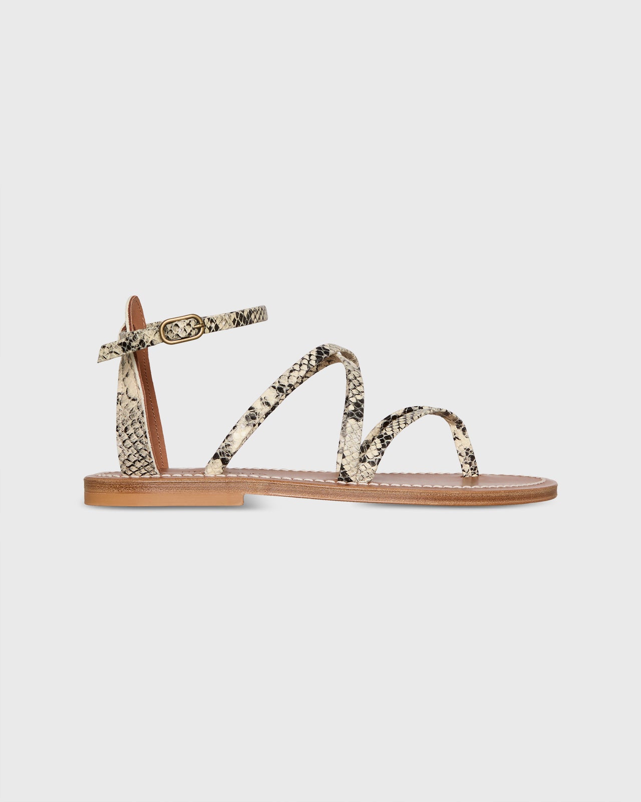 Epicure Sandal in Snakeskin Leather