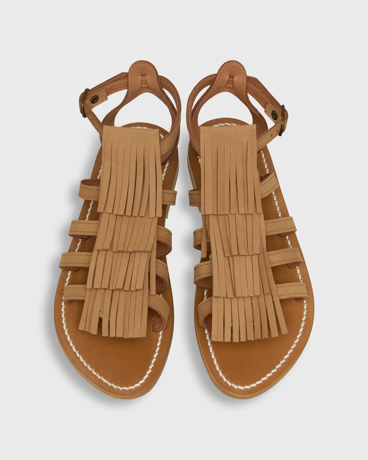Fregate Sandal in Saddle Nubuck