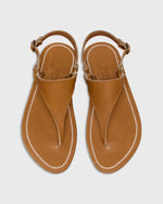 Load image into Gallery viewer, Dionysis Sandal in Natural Leather
