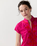 Load image into Gallery viewer, New York Maxi Boho Dress in Fuchsia
