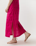 Load image into Gallery viewer, New York Maxi Boho Dress in Fuchsia
