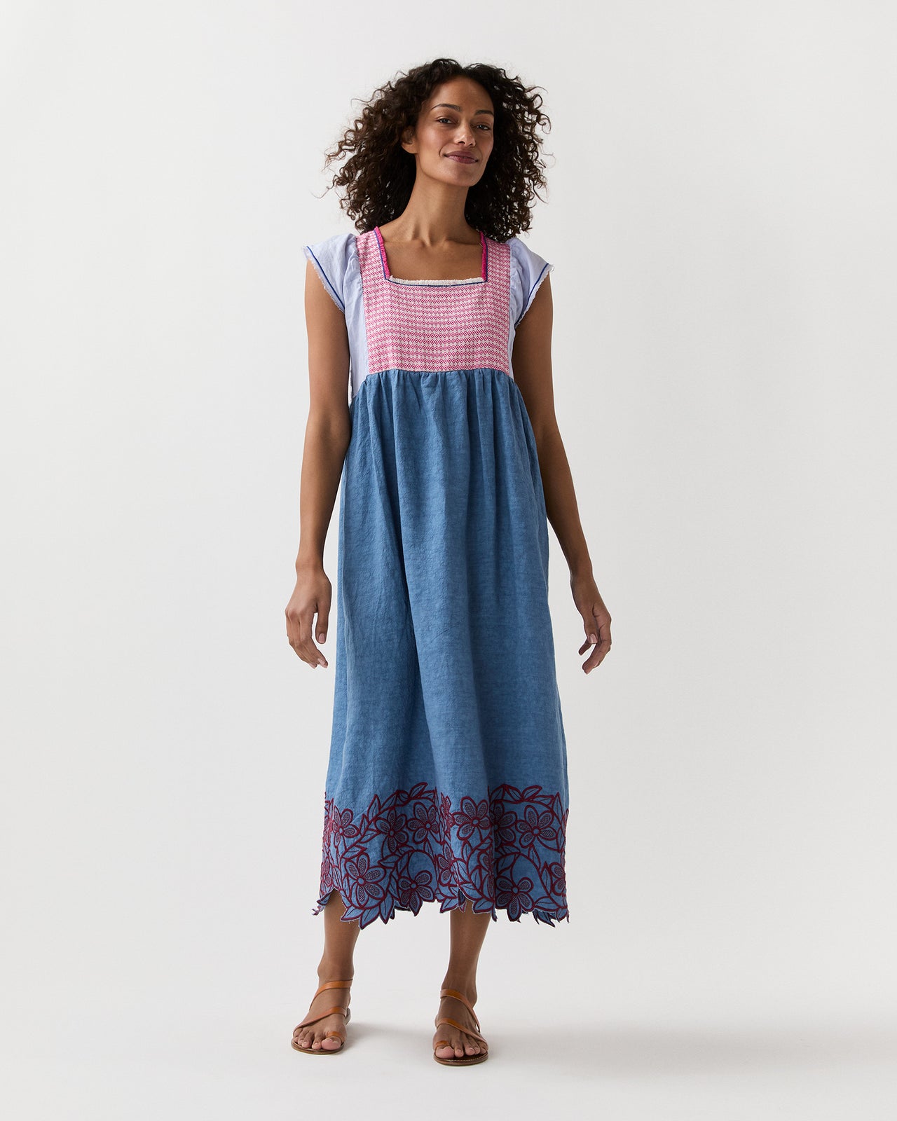 Aloe Jilly Dress in Blue