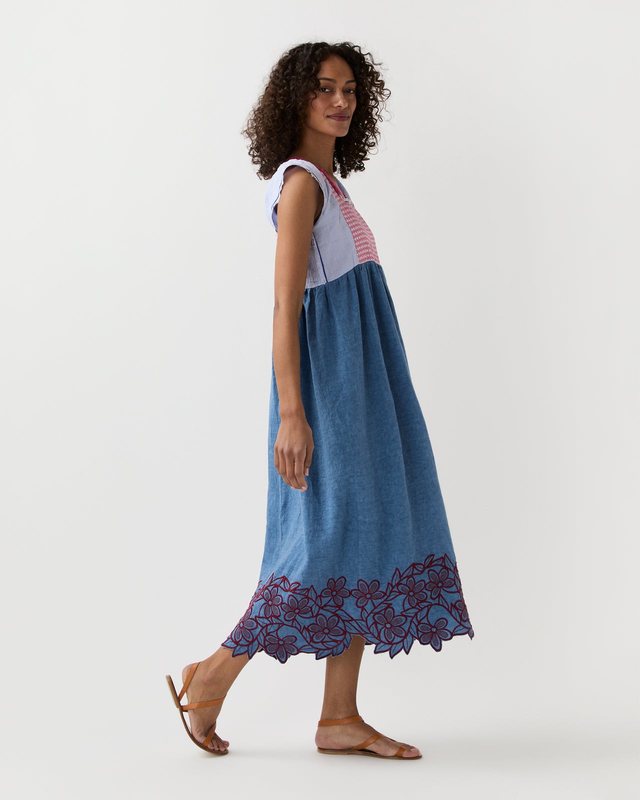 Aloe Jilly Dress in Blue
