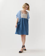 Load image into Gallery viewer, Laura Short Dress in Blue
