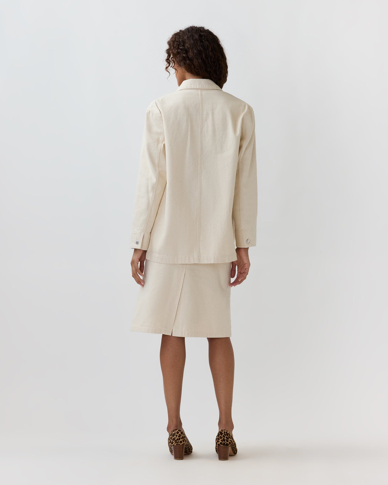 Mina Jacket in Off White