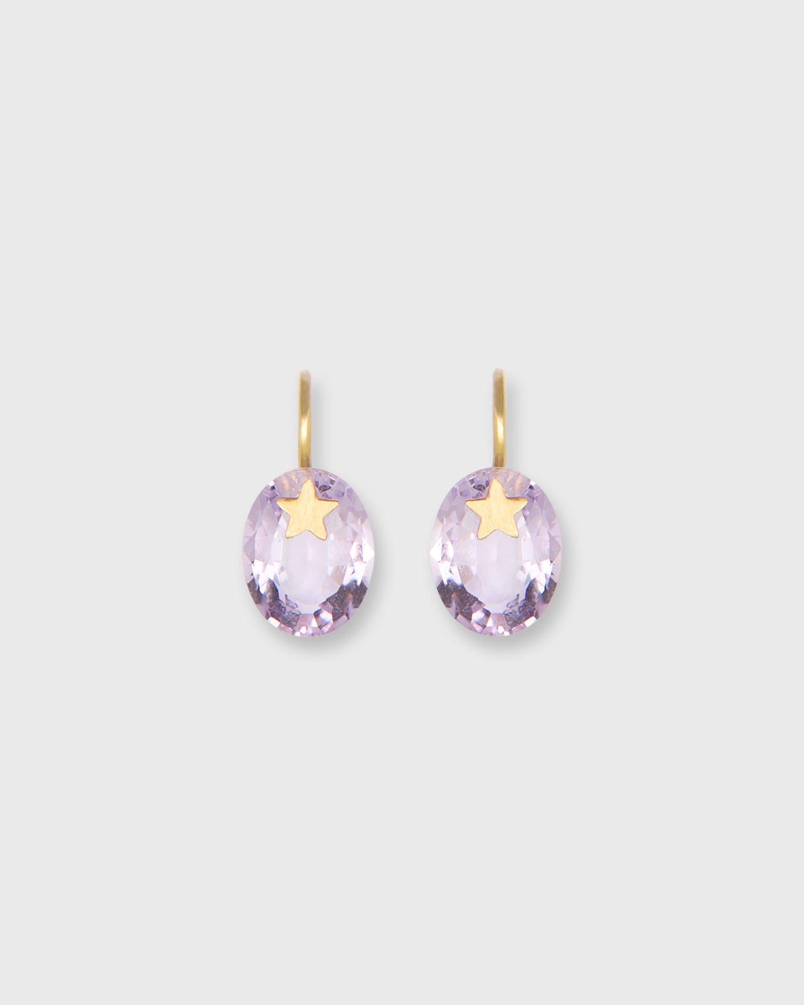 Precious Star Gem Earrings in Amethyst | Shop Ann Mashburn