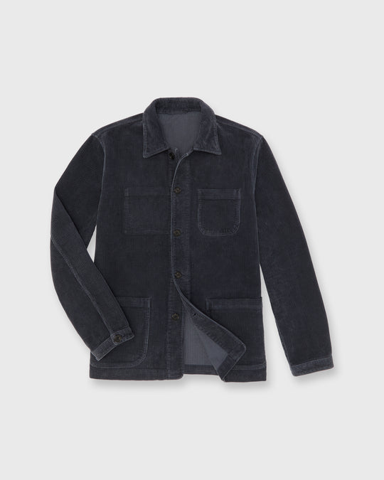 Chore Jacket in Navy Corduroy