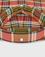 Load image into Gallery viewer, Button-Down Sport Shirt in Ginger/Green/Navy Madras
