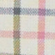 Spread Collar Sport Shirt in Pink/Olive/Blue Tattersall Poplin