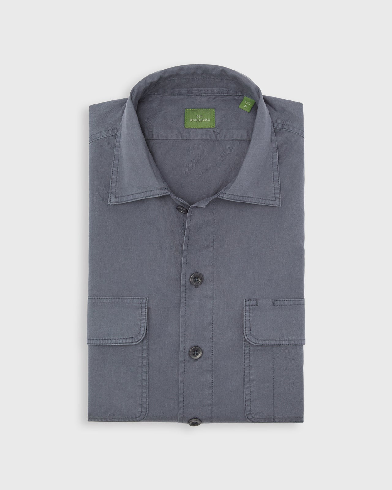 Luke Work Shirt in Pacific Lightweight Twill