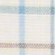 Spread Collar Sport Shirt in Bone/Green/Blue Tattersall Poplin