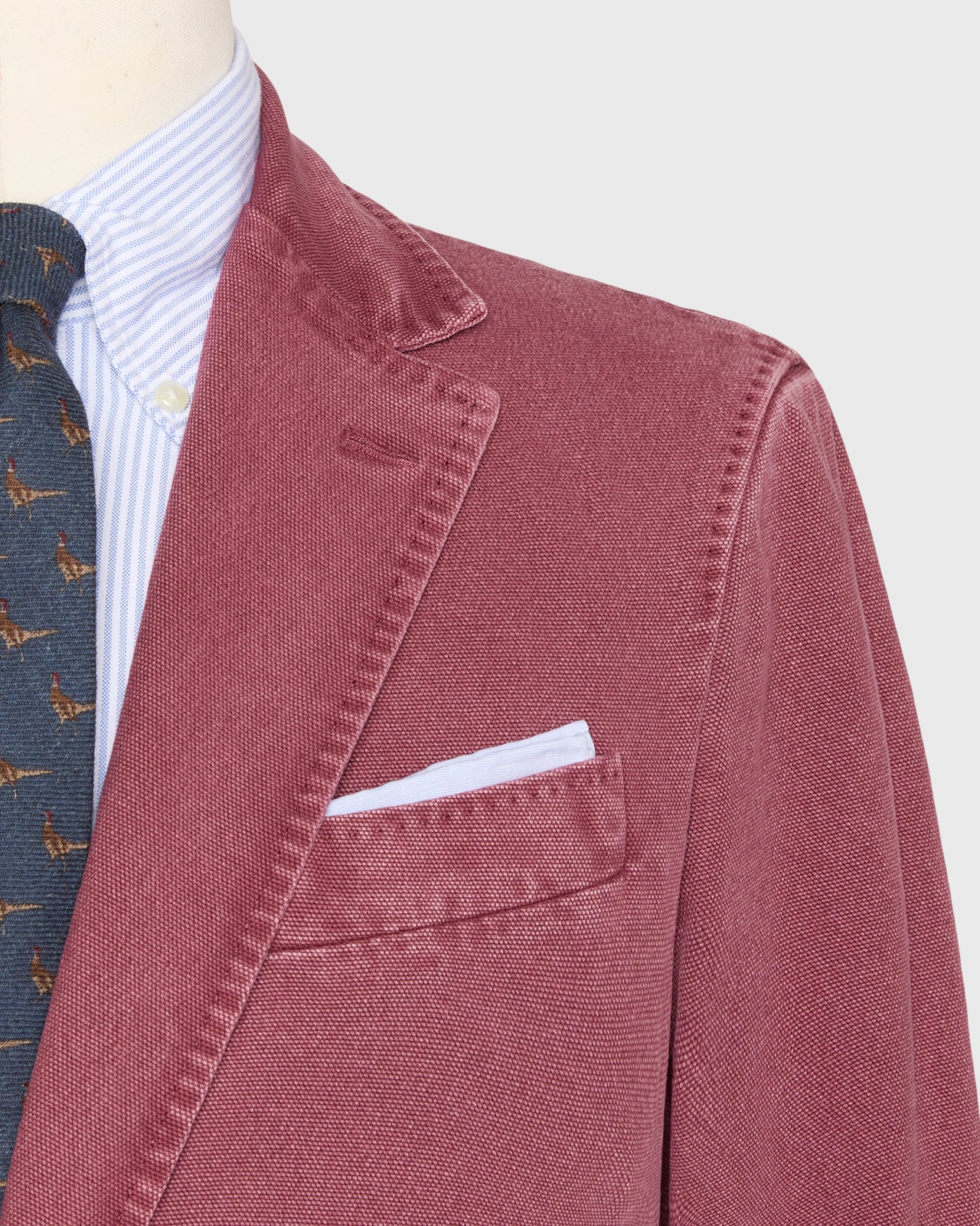 Butcher Jacket in Orchid Canvas