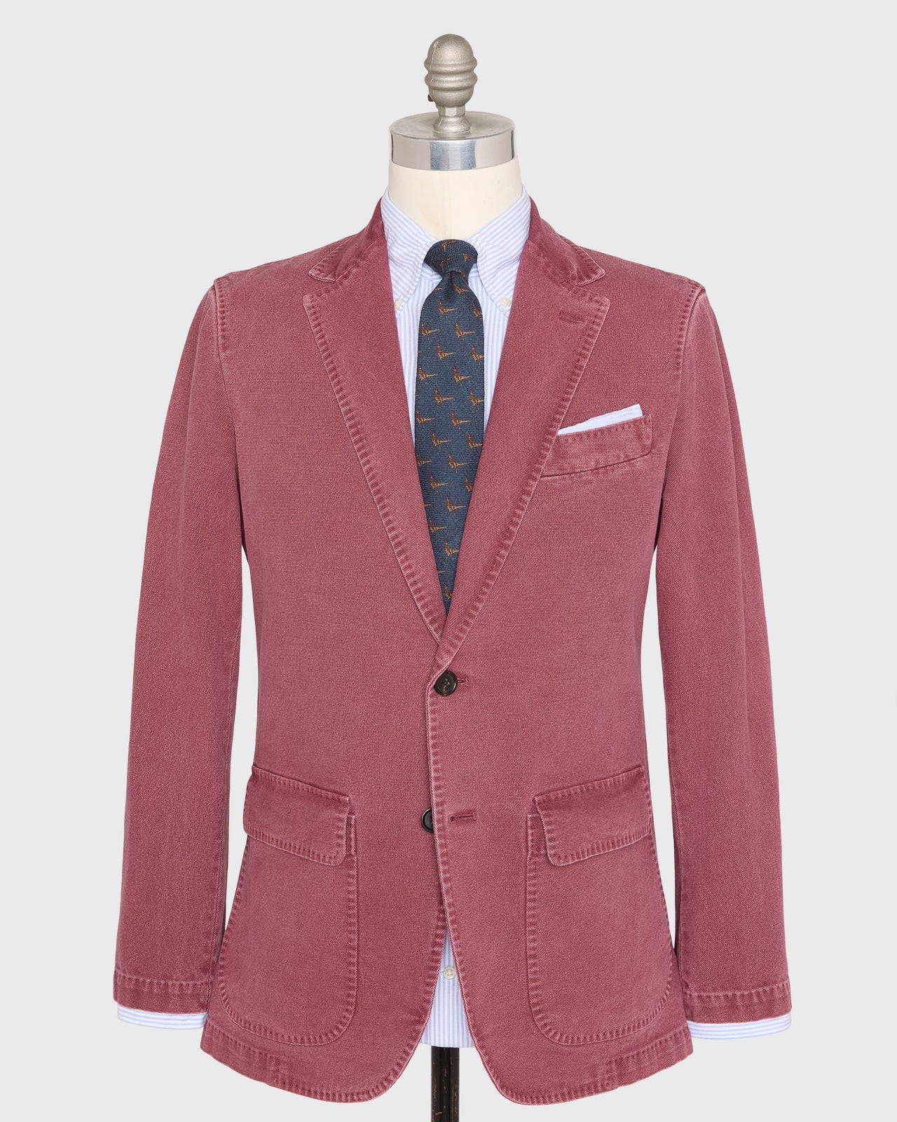 Butcher Jacket in Orchid Canvas