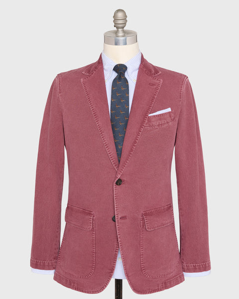 Butcher Jacket in Orchid Canvas | Shop Sid Mashburn