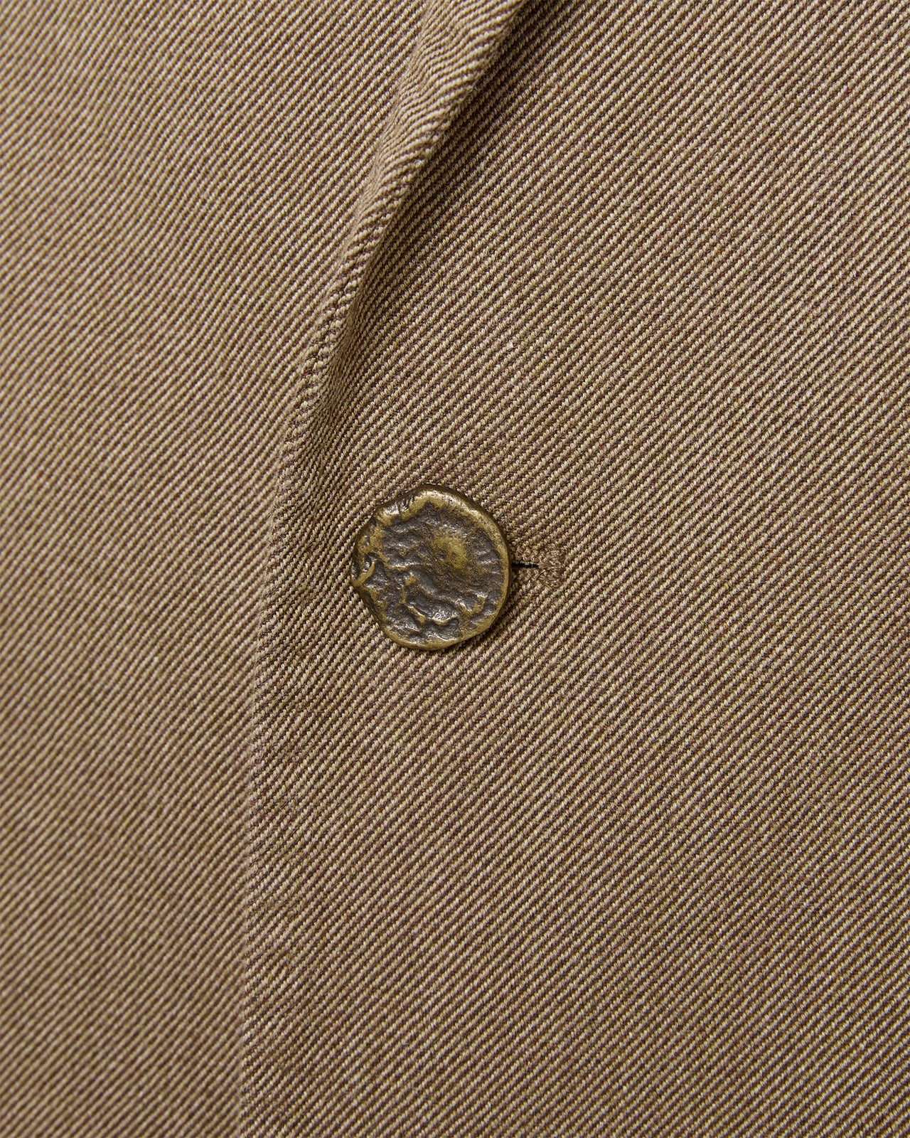 Ghost Rider Jacket in Chocolate/Oat Cavalry Twill