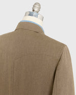 Load image into Gallery viewer, Ghost Rider Jacket in Chocolate/Oat Cavalry Twill
