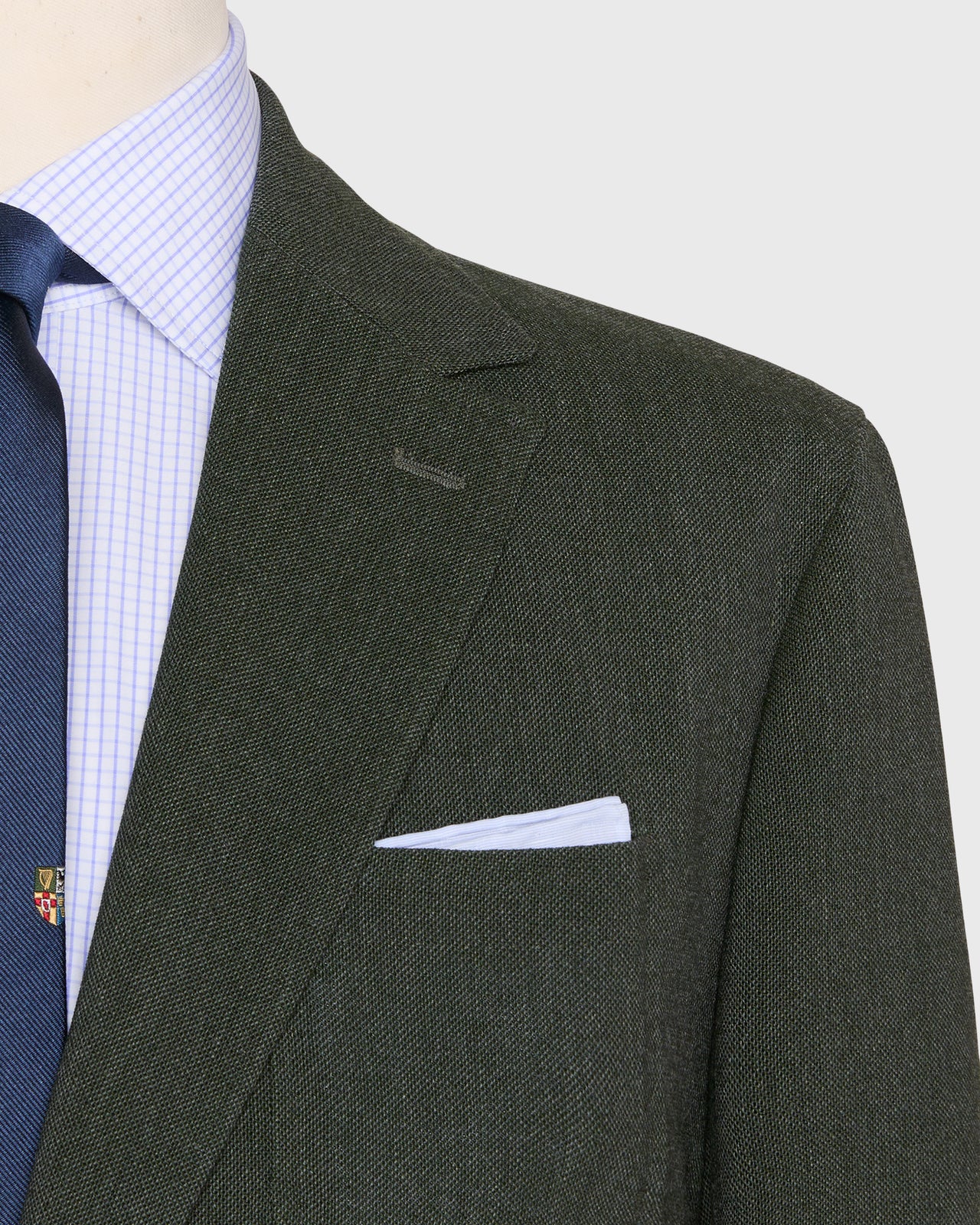 Ghost Blazer in Lovat Quattro Hopsack