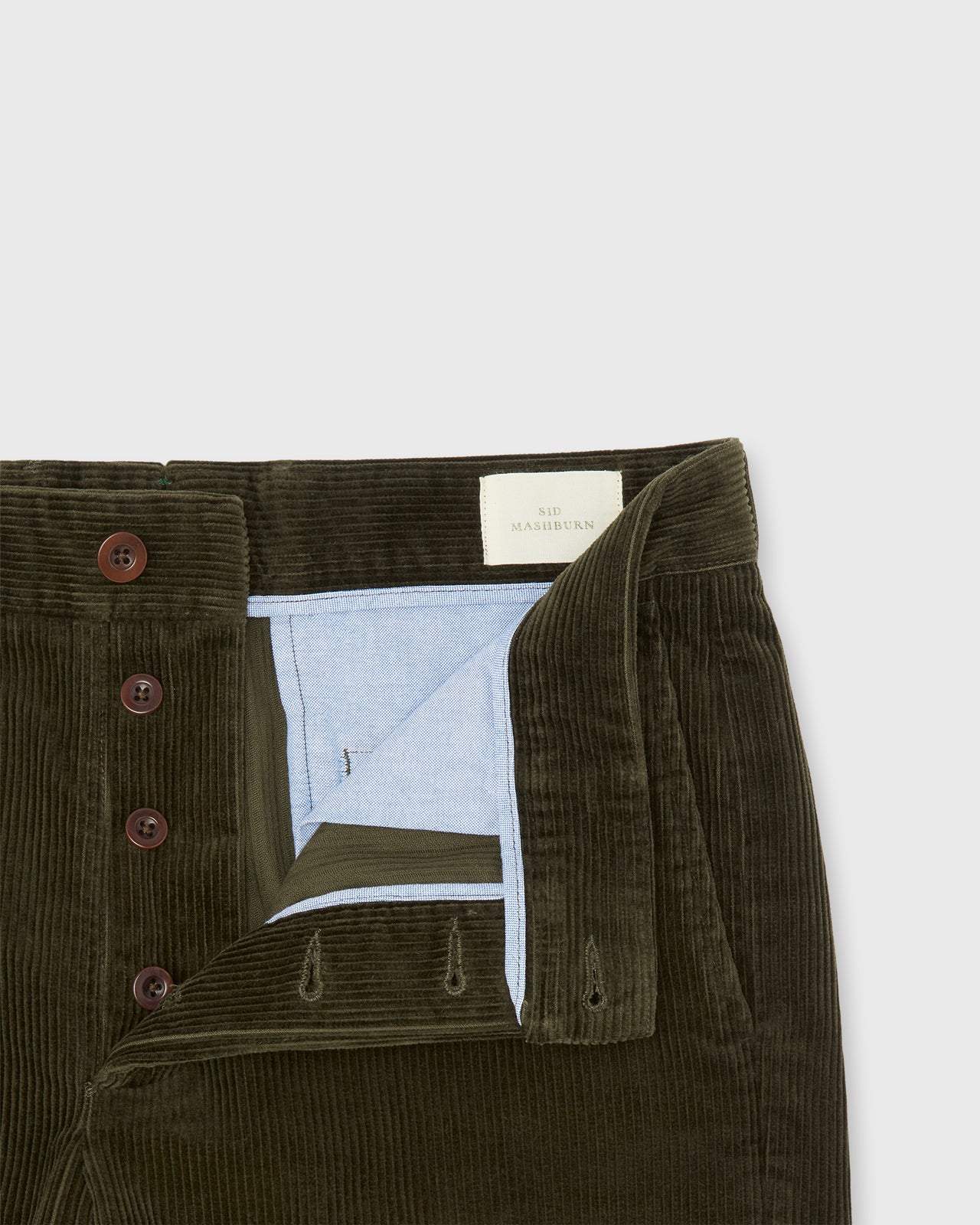 Field Pant in Dark Olive Corduroy