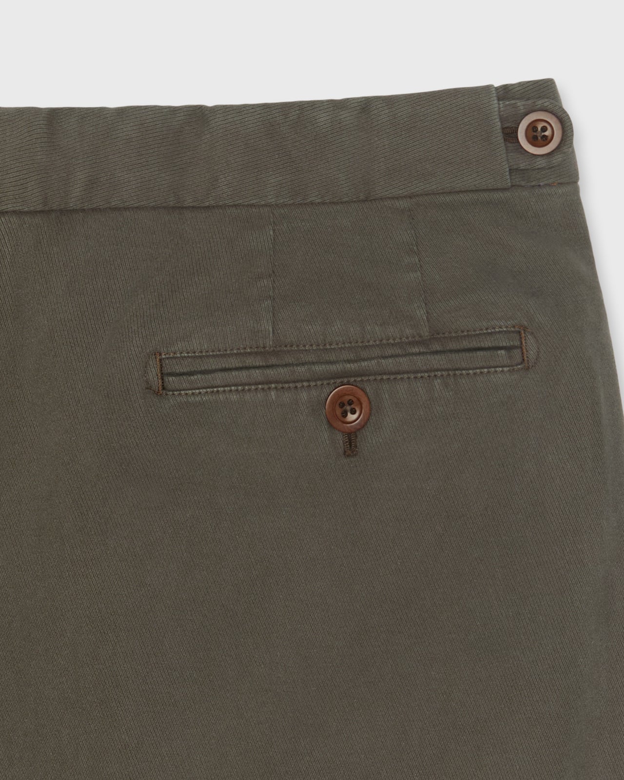 Side-Tab Sport Trouser in Coffee Tricotino