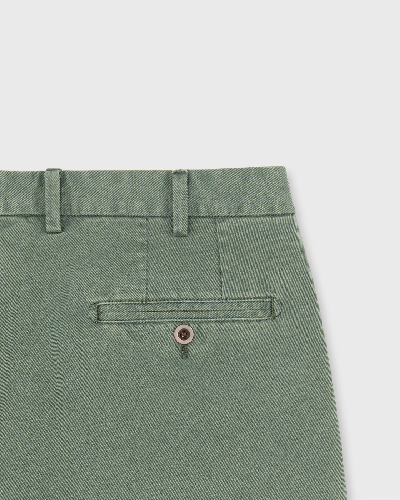 Garment-Dyed Sport Trouser in Ivy High Ridge Twill