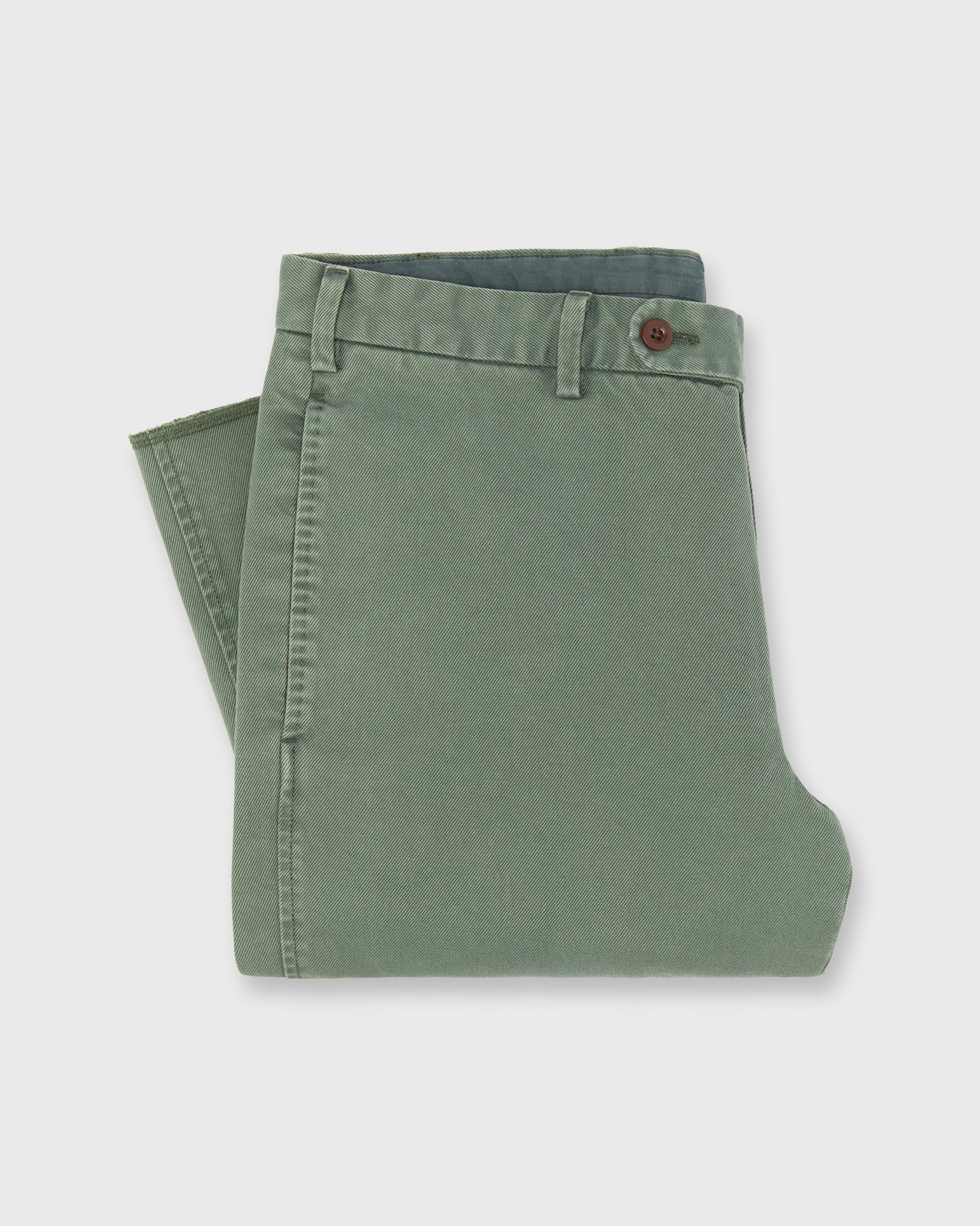 Garment-Dyed Sport Trouser in Ivy High Ridge Twill