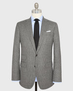 Load image into Gallery viewer, Virgil No. 2 Suit in Charcoal/Bone Glen Plaid Flannel
