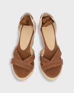Load image into Gallery viewer, High Bailey Espadrille in Pecan Canvas
