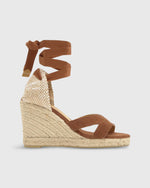 Load image into Gallery viewer, High Bailey Espadrille in Pecan Canvas
