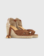 Load image into Gallery viewer, High Bailey Espadrille in Pecan Canvas
