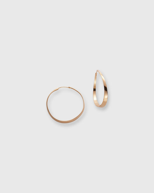 Roma Hoop Earrings in Gold
