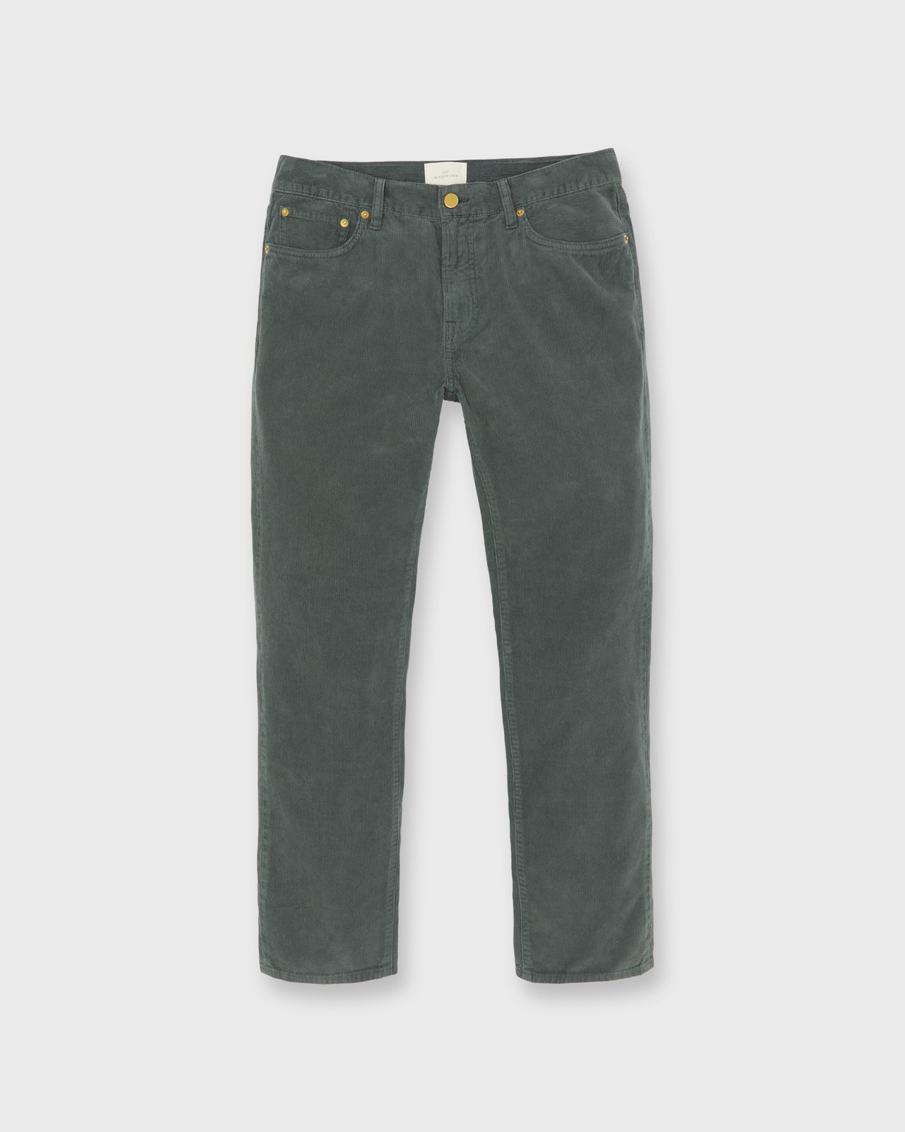 Slim Straight 5-Pocket Pant in Loch Corduroy