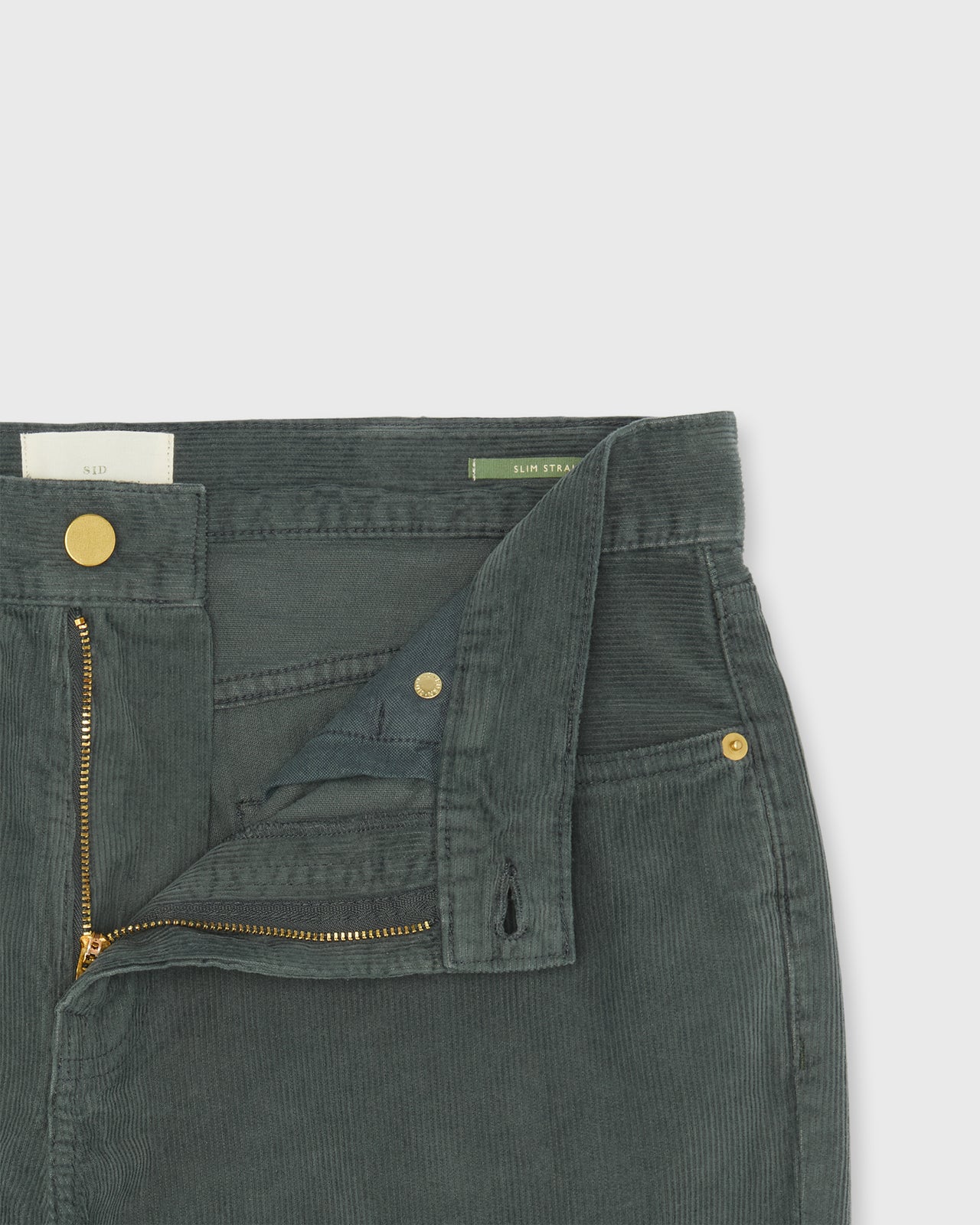 Slim Straight 5-Pocket Pant in Loch Corduroy