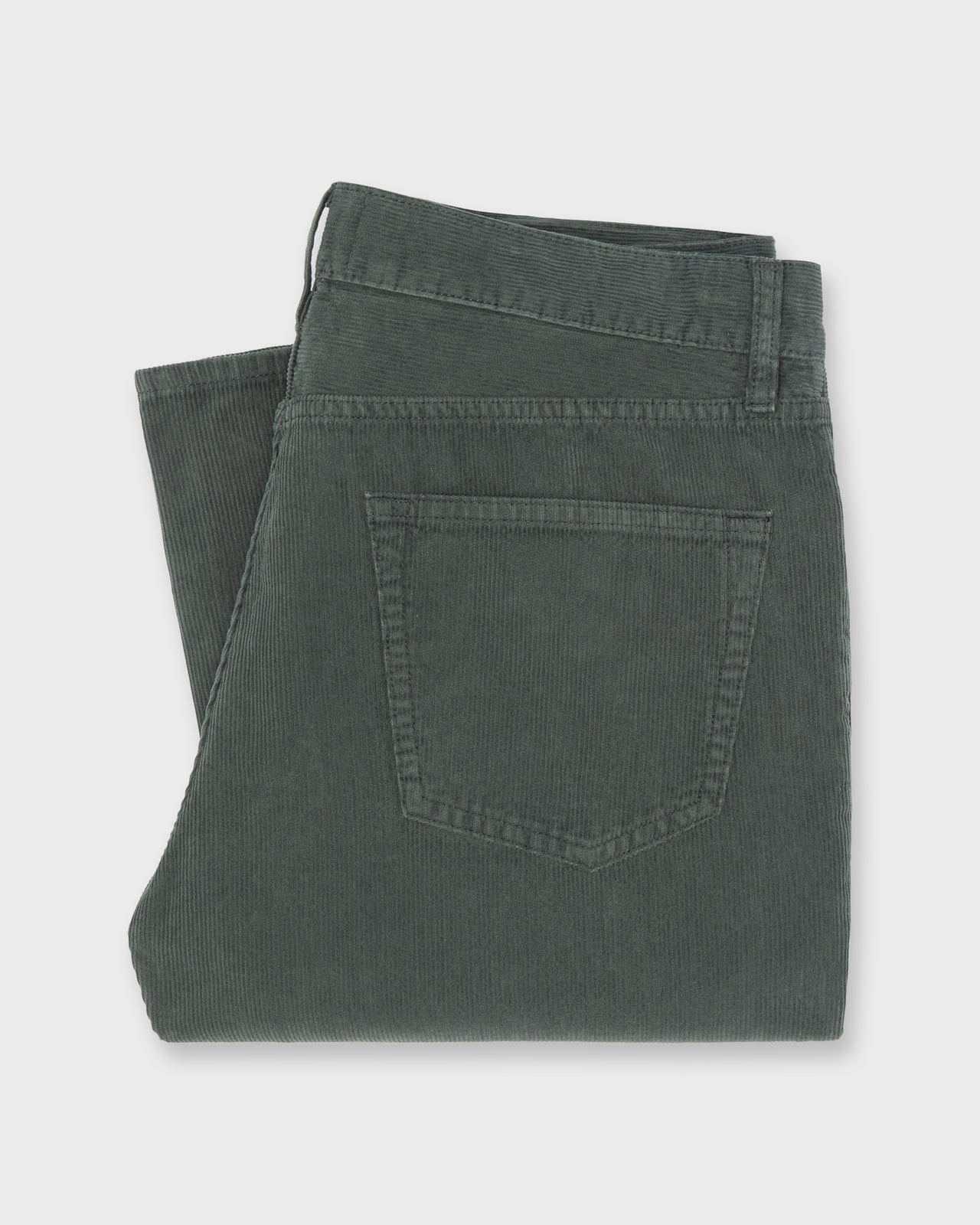 Slim Straight 5-Pocket Pant in Loch Corduroy