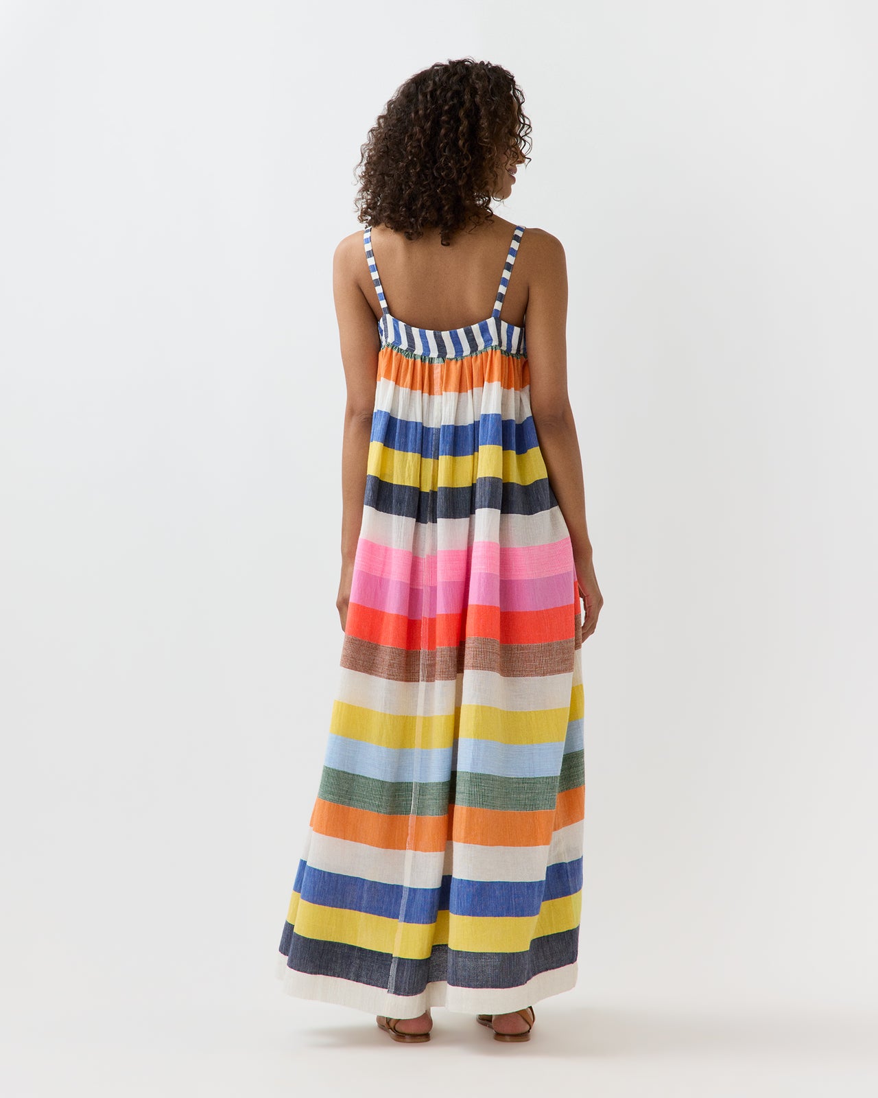 Eda Slip Dress in Partiti Fiesta