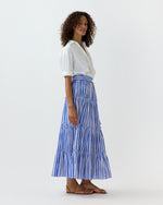 Load image into Gallery viewer, Sanaa Skirt in Qeba Blue
