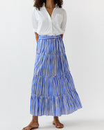 Load image into Gallery viewer, Sanaa Skirt in Qeba Blue
