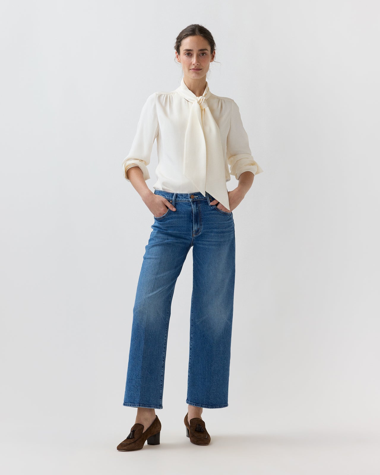 The Mid Rise Maven Flood Jean in Thrill Seeker