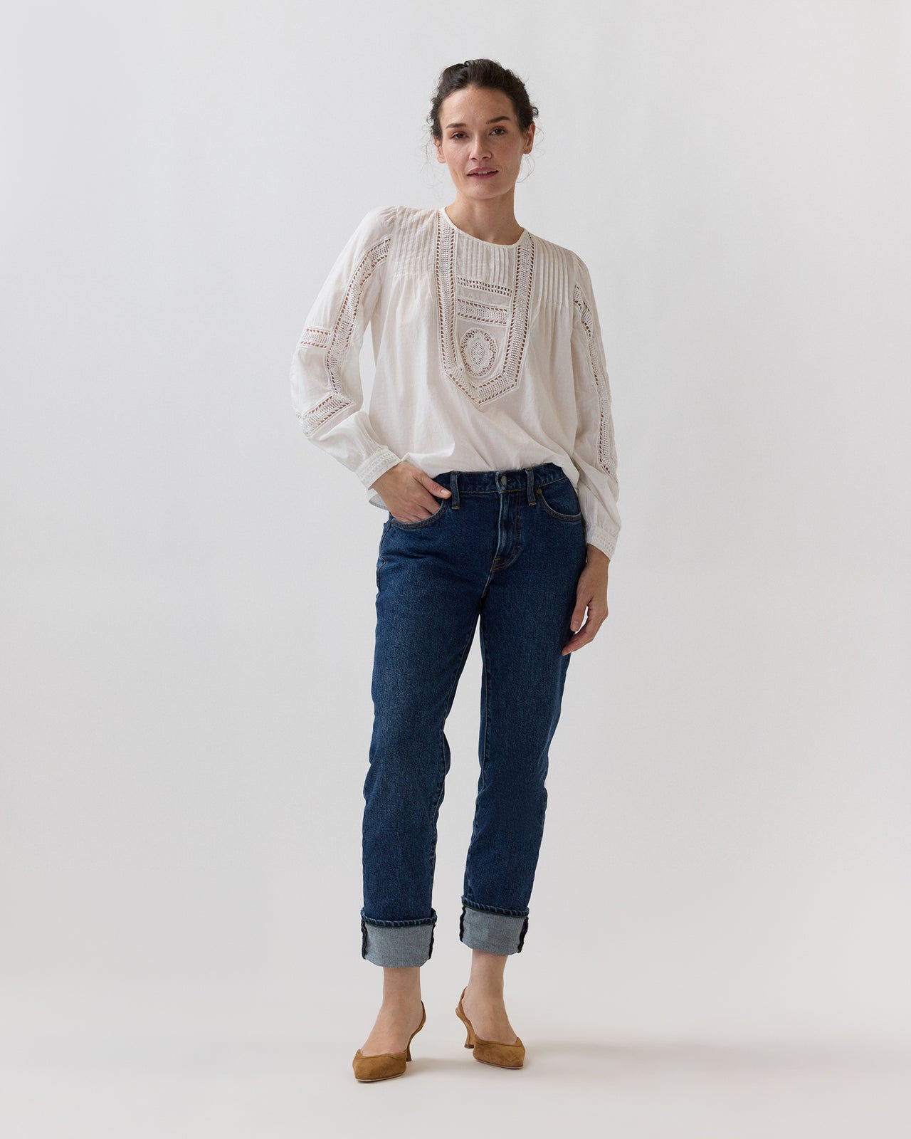 Marlowe Top in Pristine