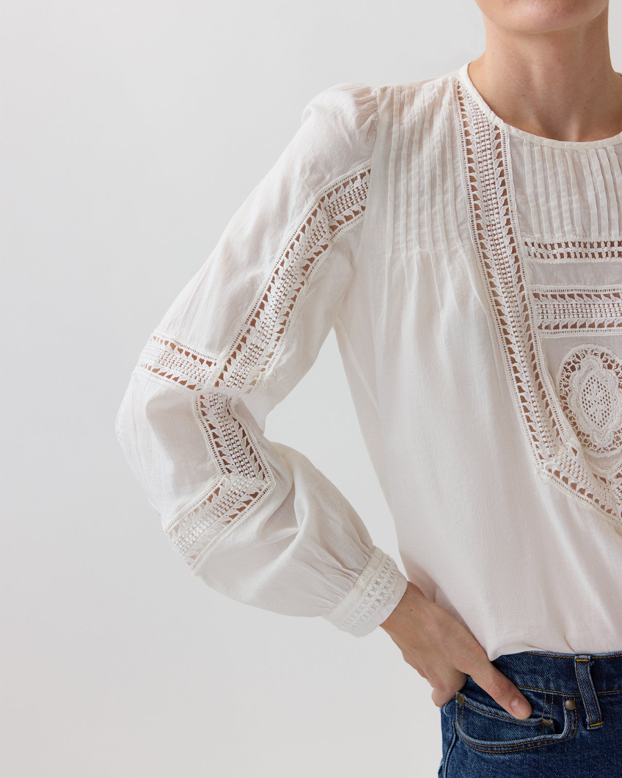 Marlowe Top in Pristine