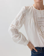 Load image into Gallery viewer, Marlowe Top in Pristine
