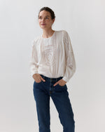 Load image into Gallery viewer, Marlowe Top in Pristine
