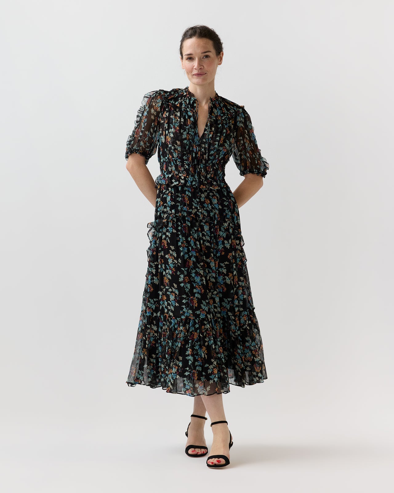 Wren Dress in Nightshade - Ulla Johnson