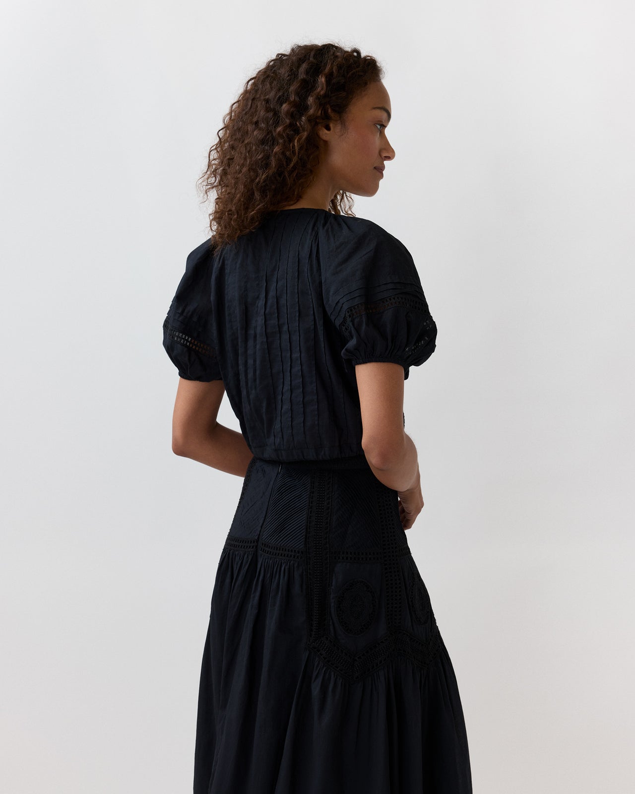 Clara Top in Noir