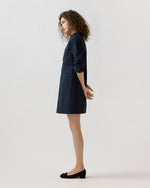 Load image into Gallery viewer, Mackey Dress in Blackwatch Patchwork Double-Weave
