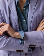 Load image into Gallery viewer, Moira Blazer in Lavender Stretch Moleskin
