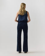 Load image into Gallery viewer, Camille Patch-Pocket Jean in Navy Stretch Corduroy
