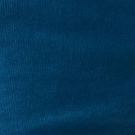 Frankie Cropped Pant in Petrol Stretch Corduroy