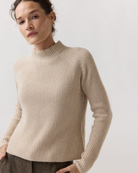 Henriette Sweater in Wheat Cashmere