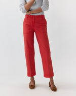 Load image into Gallery viewer, Weekender Pant in Vermillion Stretch Twill
